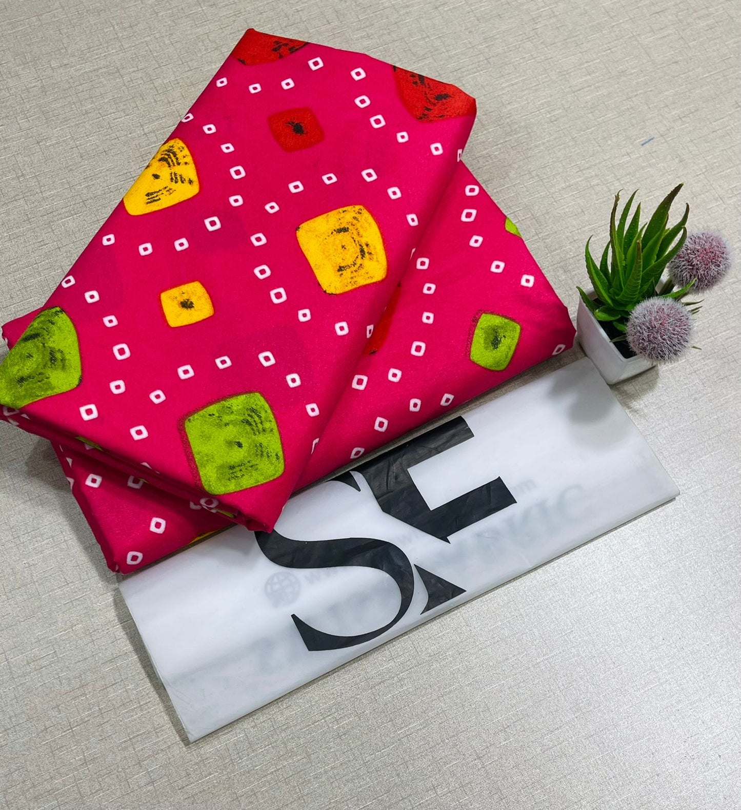 Floral Printed Cotton 2Piece D-021