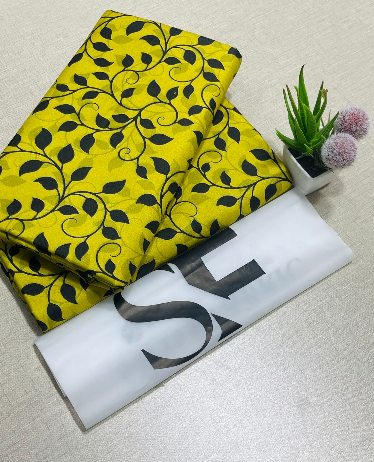 Floral Printed Cotton 2Piece D-027