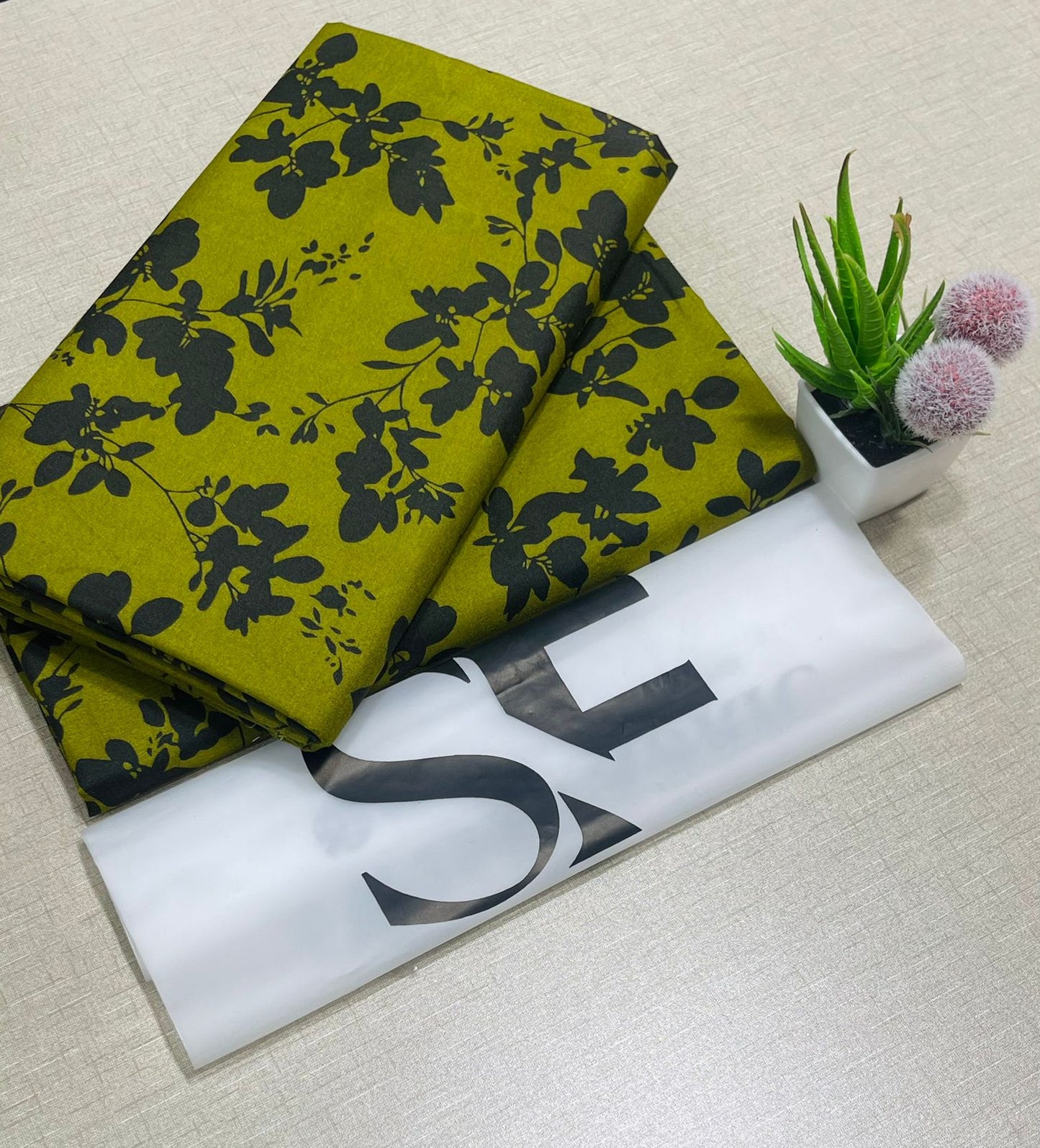 Floral Printed Cotton 2Piece D-028