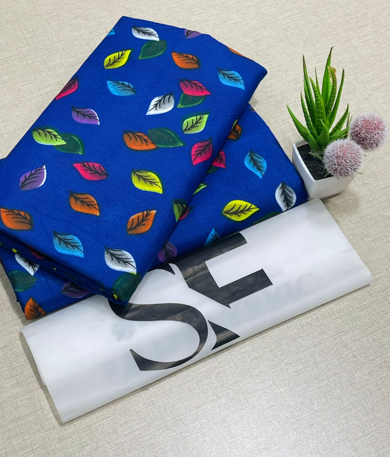 Floral Printed Cotton 2Piece D-038