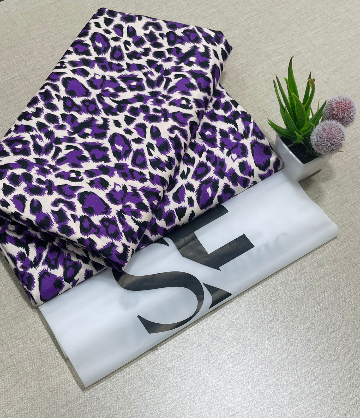 Floral Printed Cotton 2Piece D-044