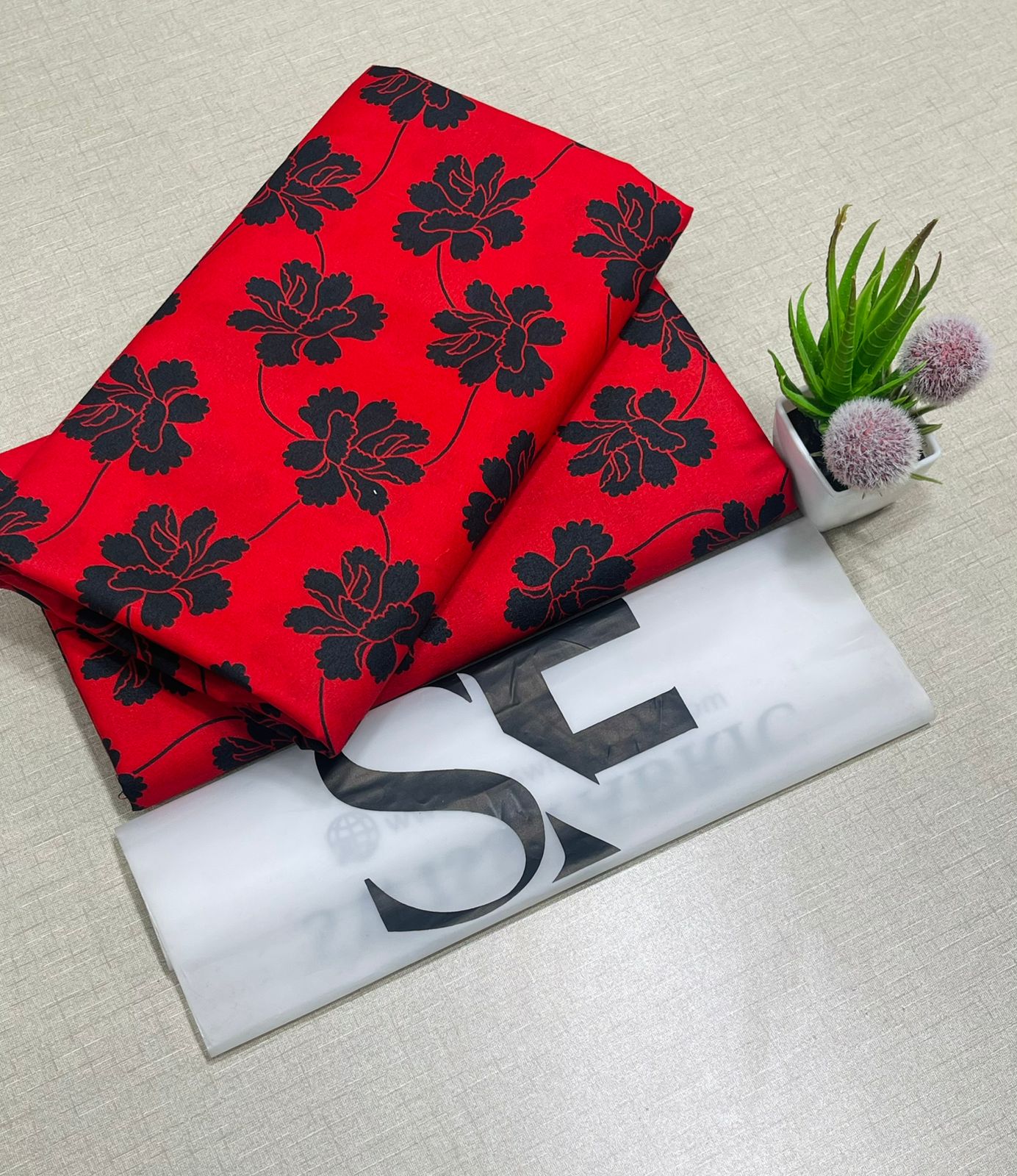 Floral Printed Cotton 2Piece D-049