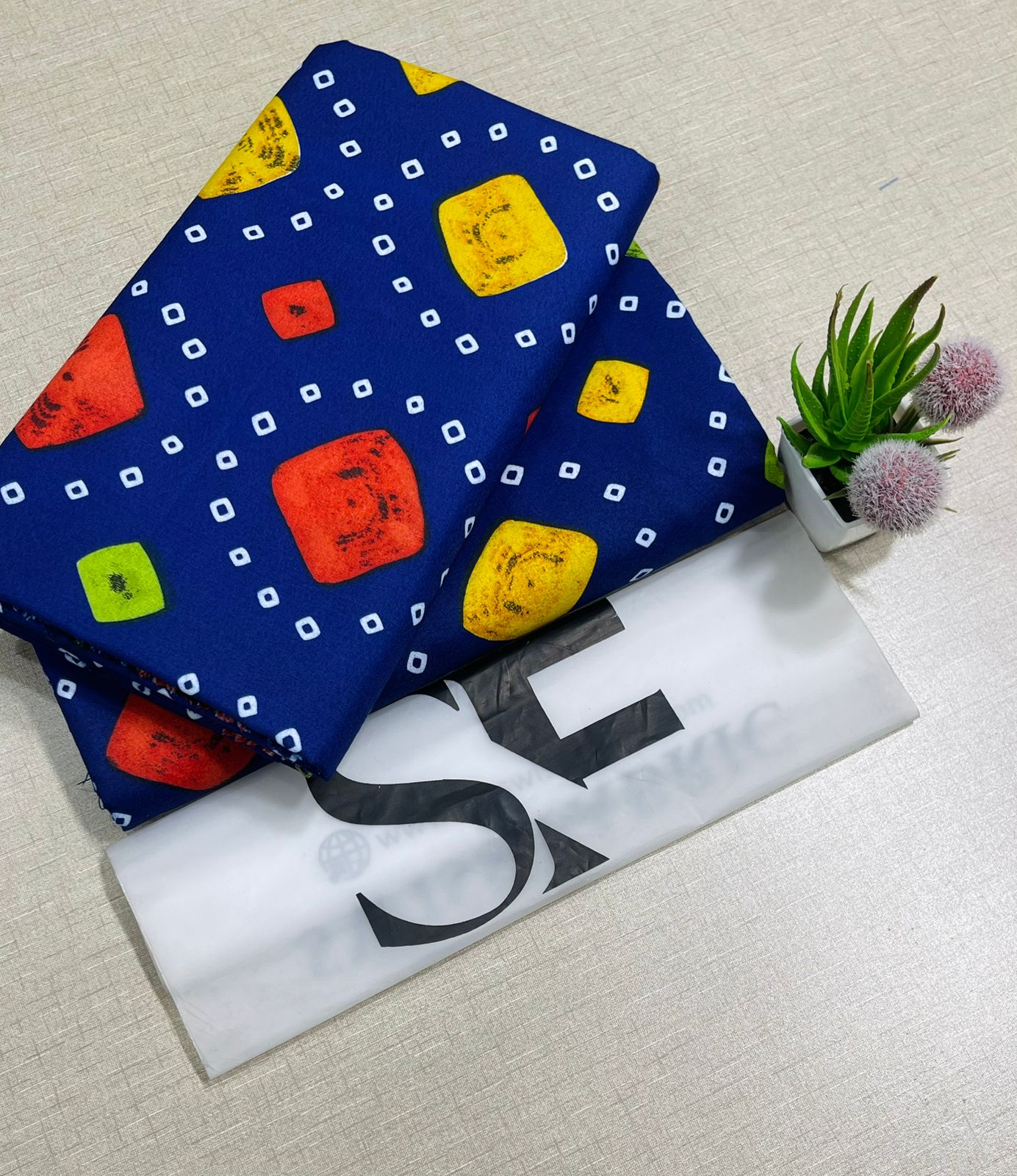 Floral Printed Cotton 2Piece D-088