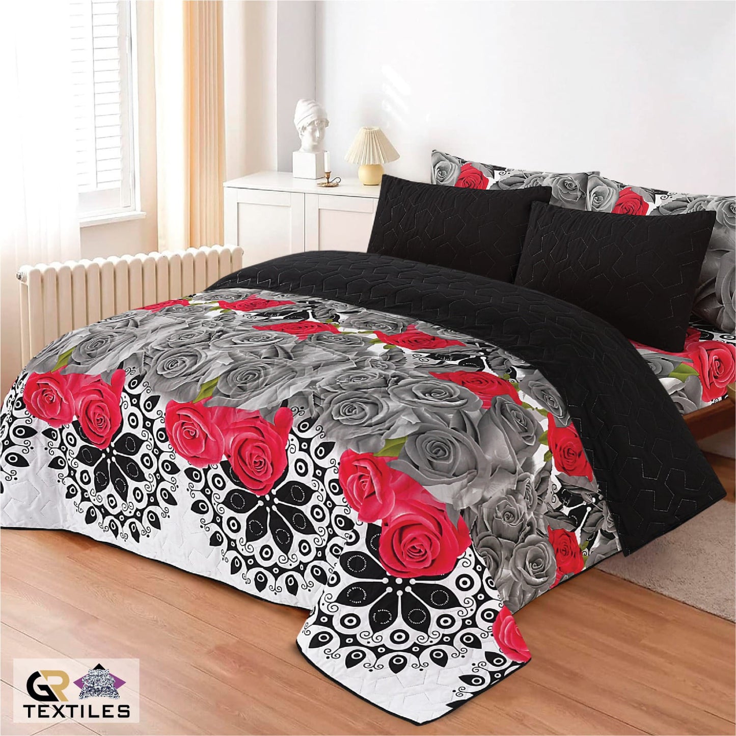 6PC Bed Sheet Set D-005