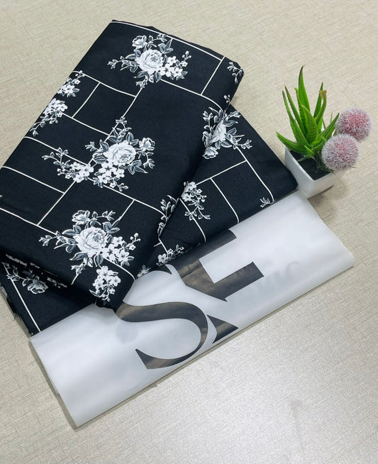 Floral Printed Cotton 2Piece D-001