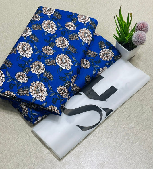 Floral Printed Cotton 2Piece D-008