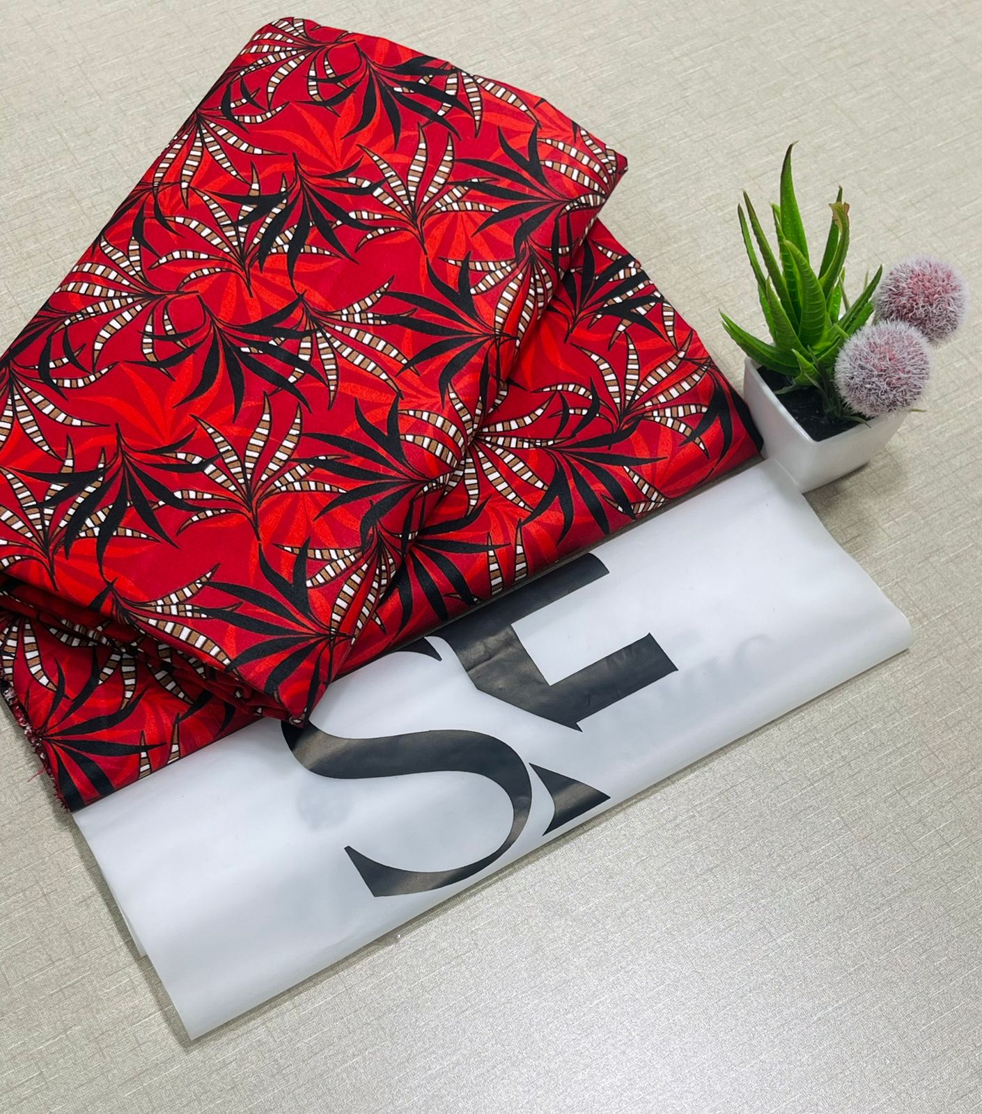 Floral Printed Cotton 2Piece D-014