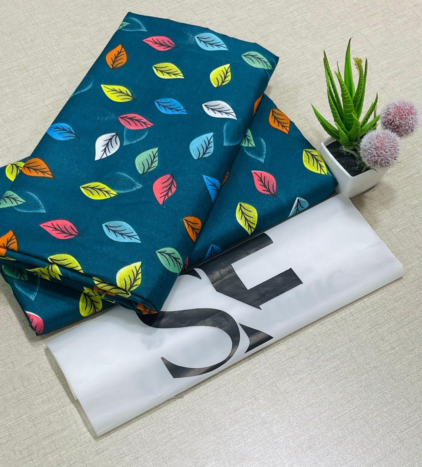 Floral Printed Cotton 2Piece D-016