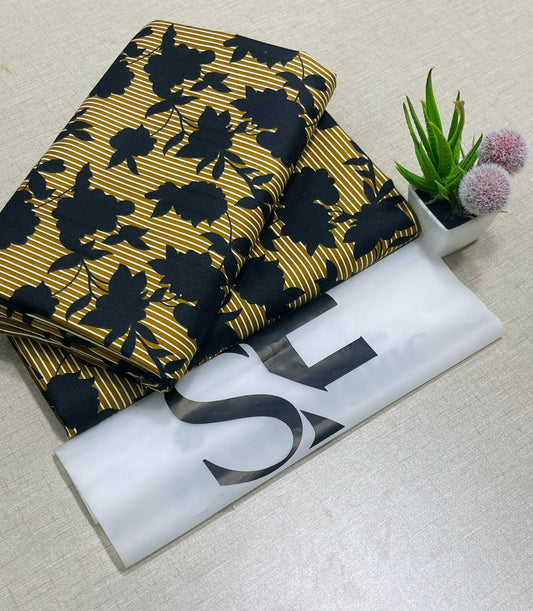 Floral Printed Cotton 2Piece D-036