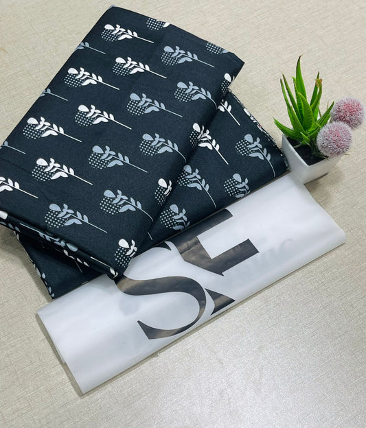 Floral Printed Cotton 2Piece D-042
