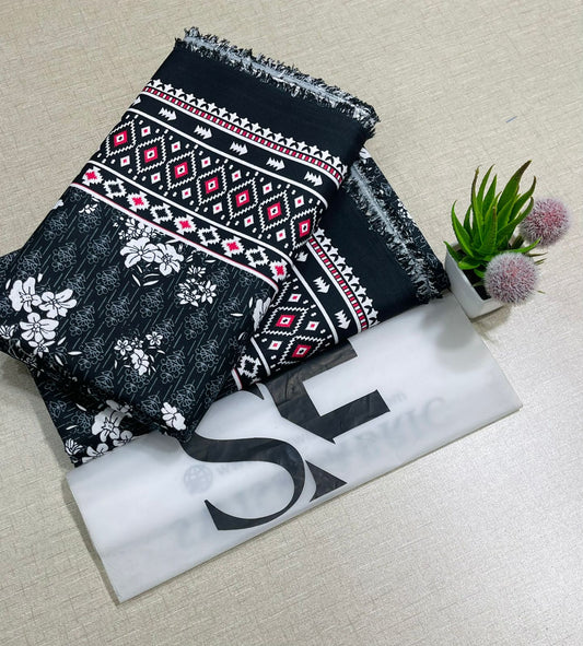 Floral Printed Cotton 2Piece D-059