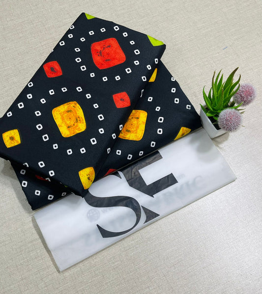 Floral Printed Cotton 2Piece D-058