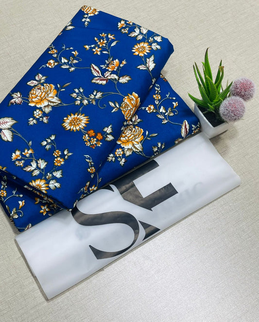Floral Printed Cotton 2Piece D-061