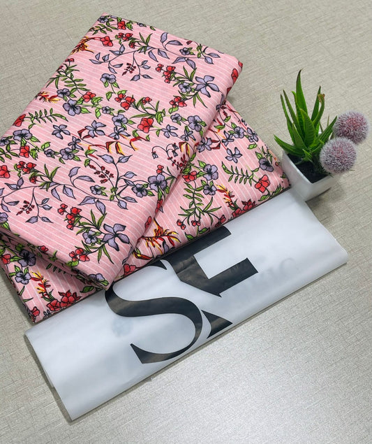 Floral Printed Cotton 2Piece D-068