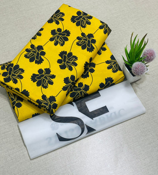 Floral Printed Cotton 2Piece D-081