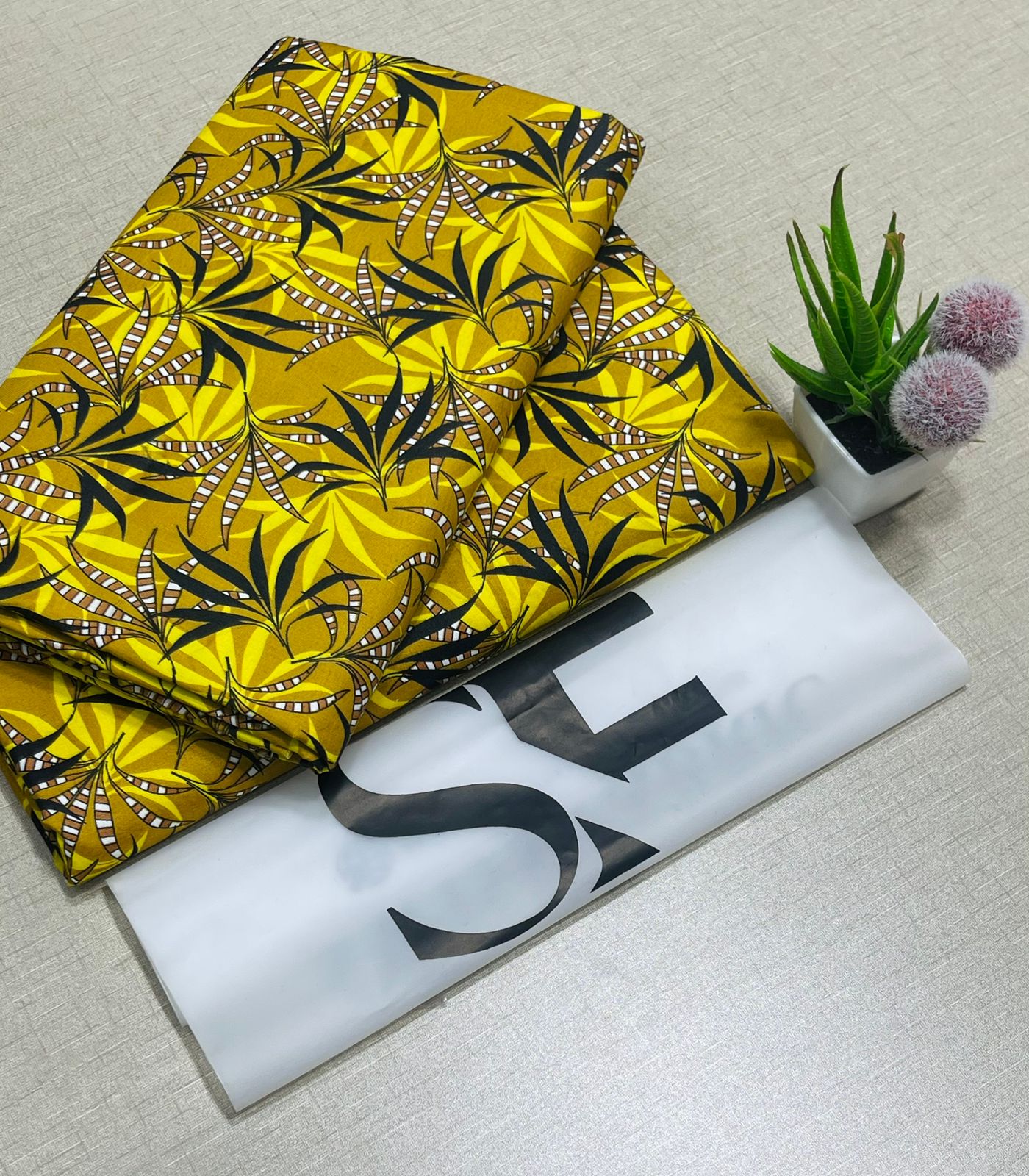 Floral Printed Cotton 2Piece D-091