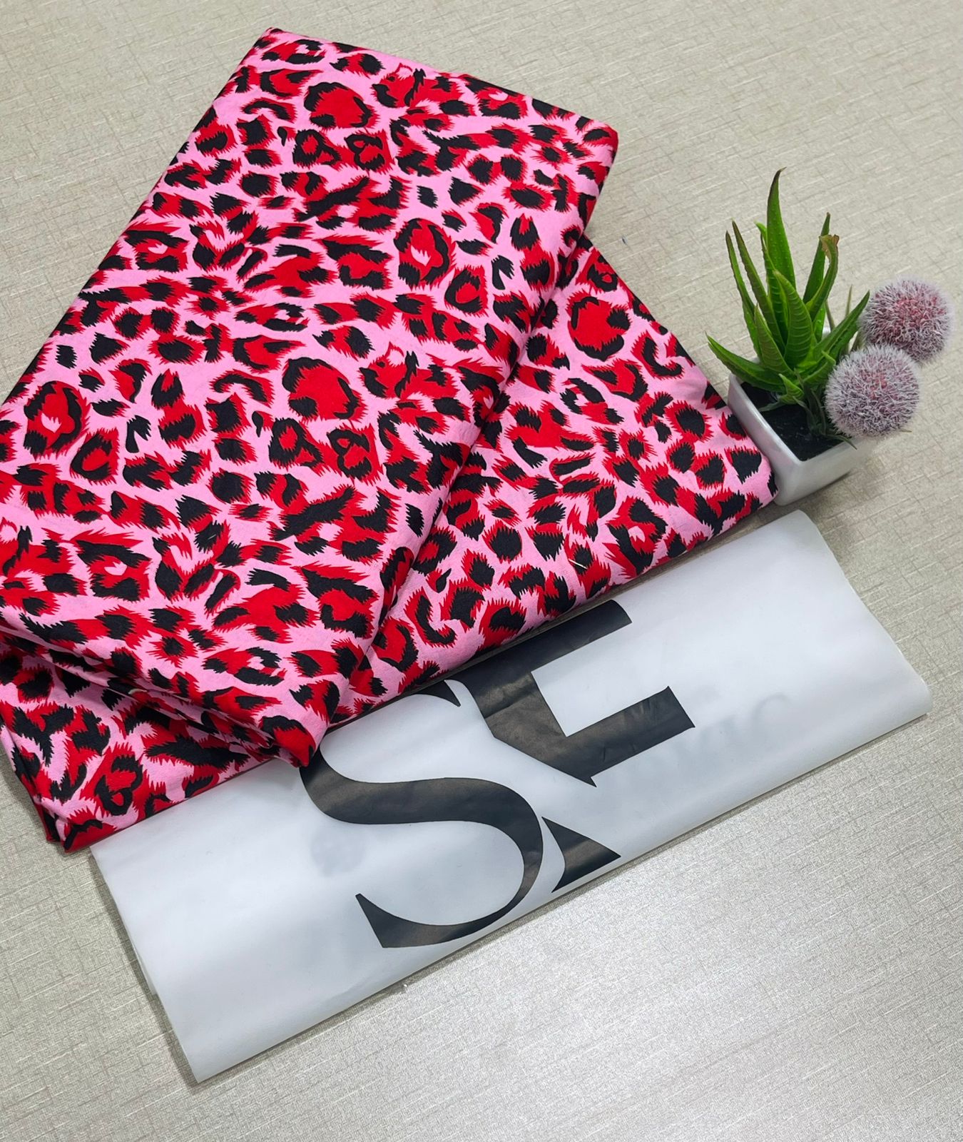 Floral Printed Cotton 2Piece D-096