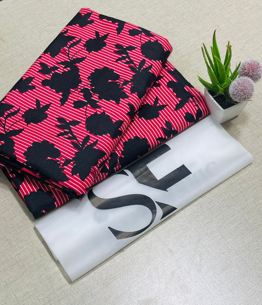 Floral Printed Cotton 2Piece D-093