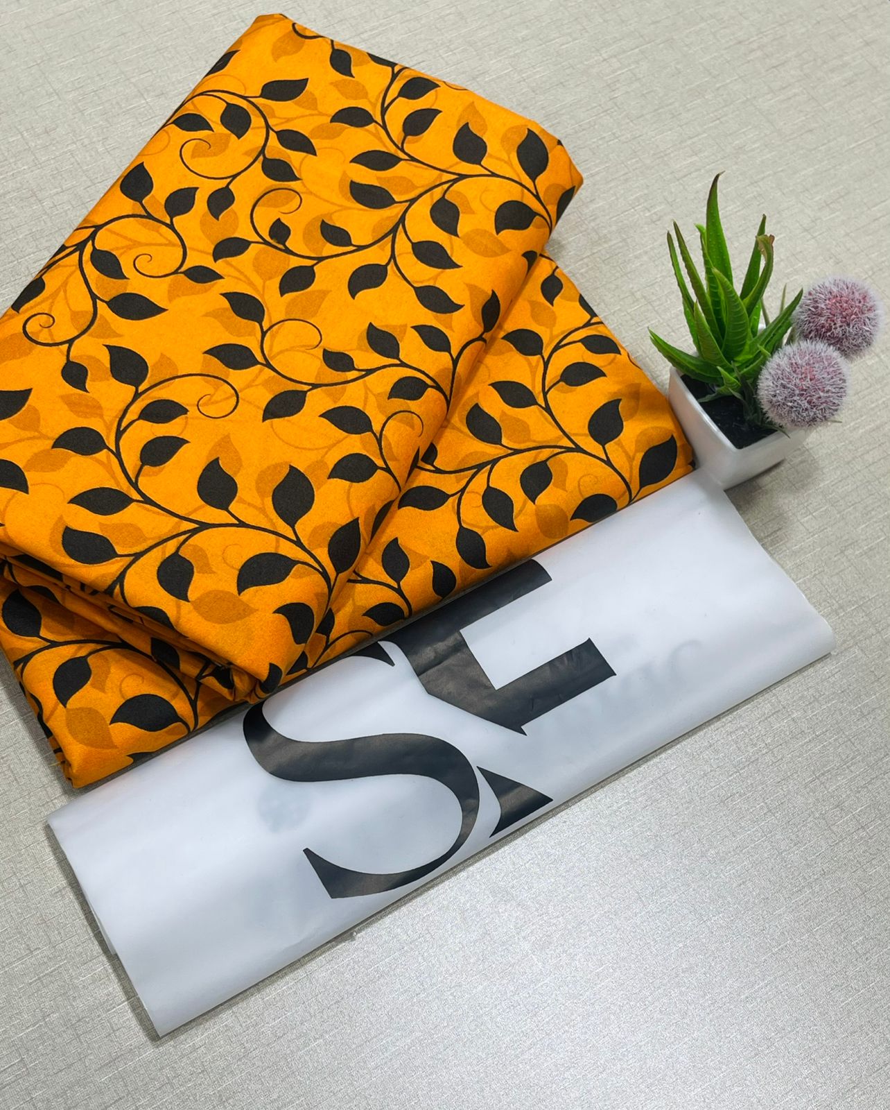 Floral Printed Cotton 2Piece D-097