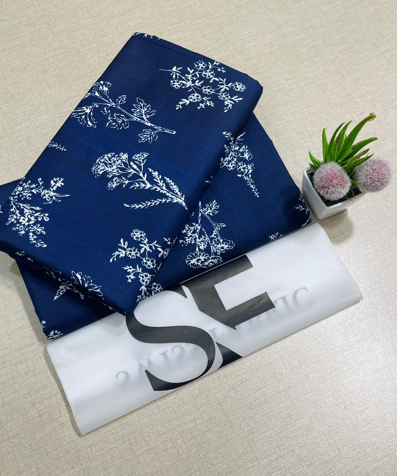 Floral Printed Cotton 2Piece D-102