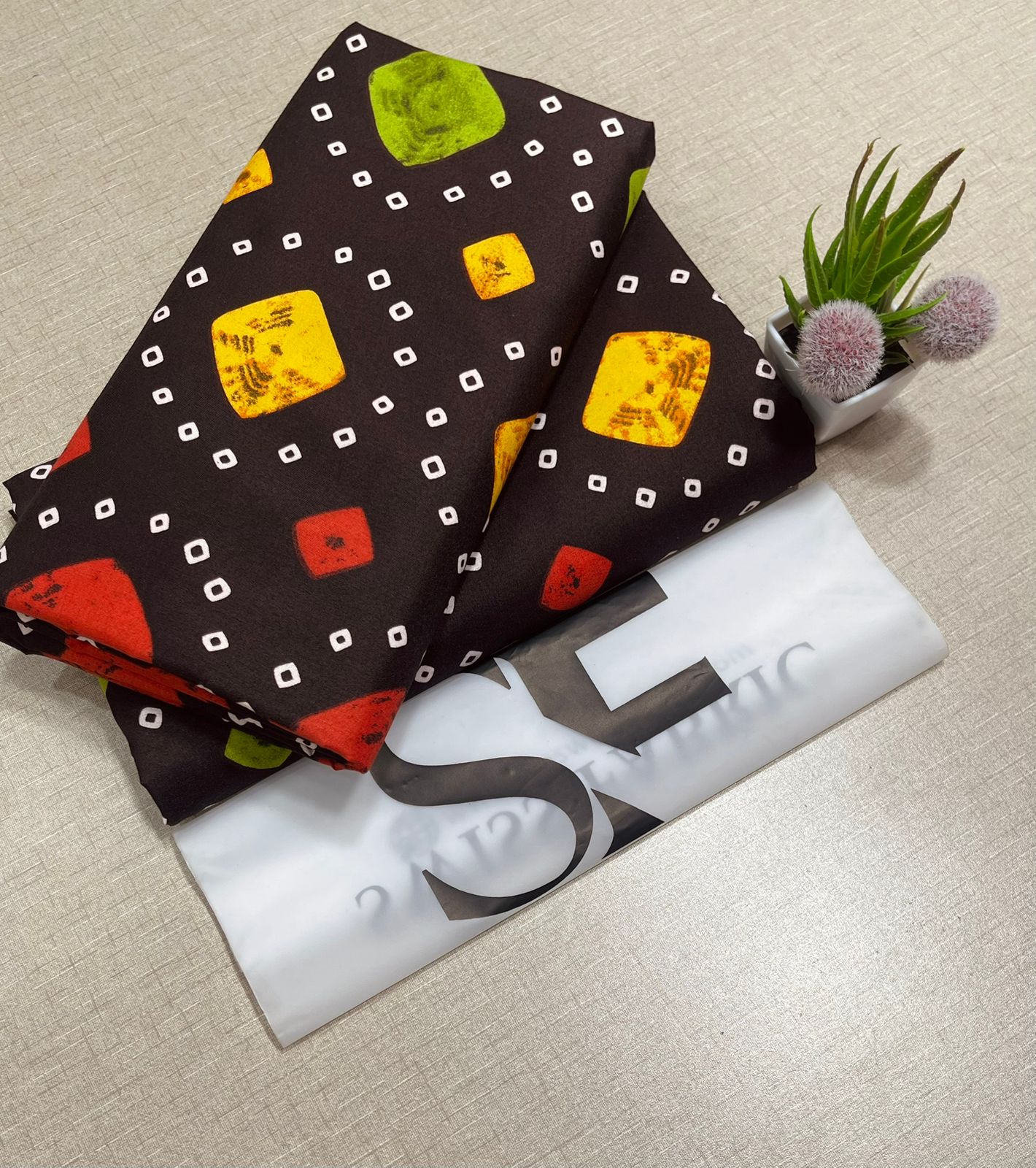 Floral Printed Cotton 2Piece D-119