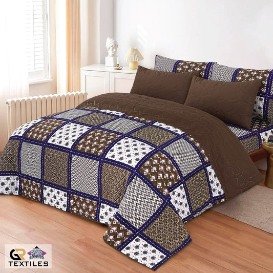 6PC Bed Sheet Set D-002
