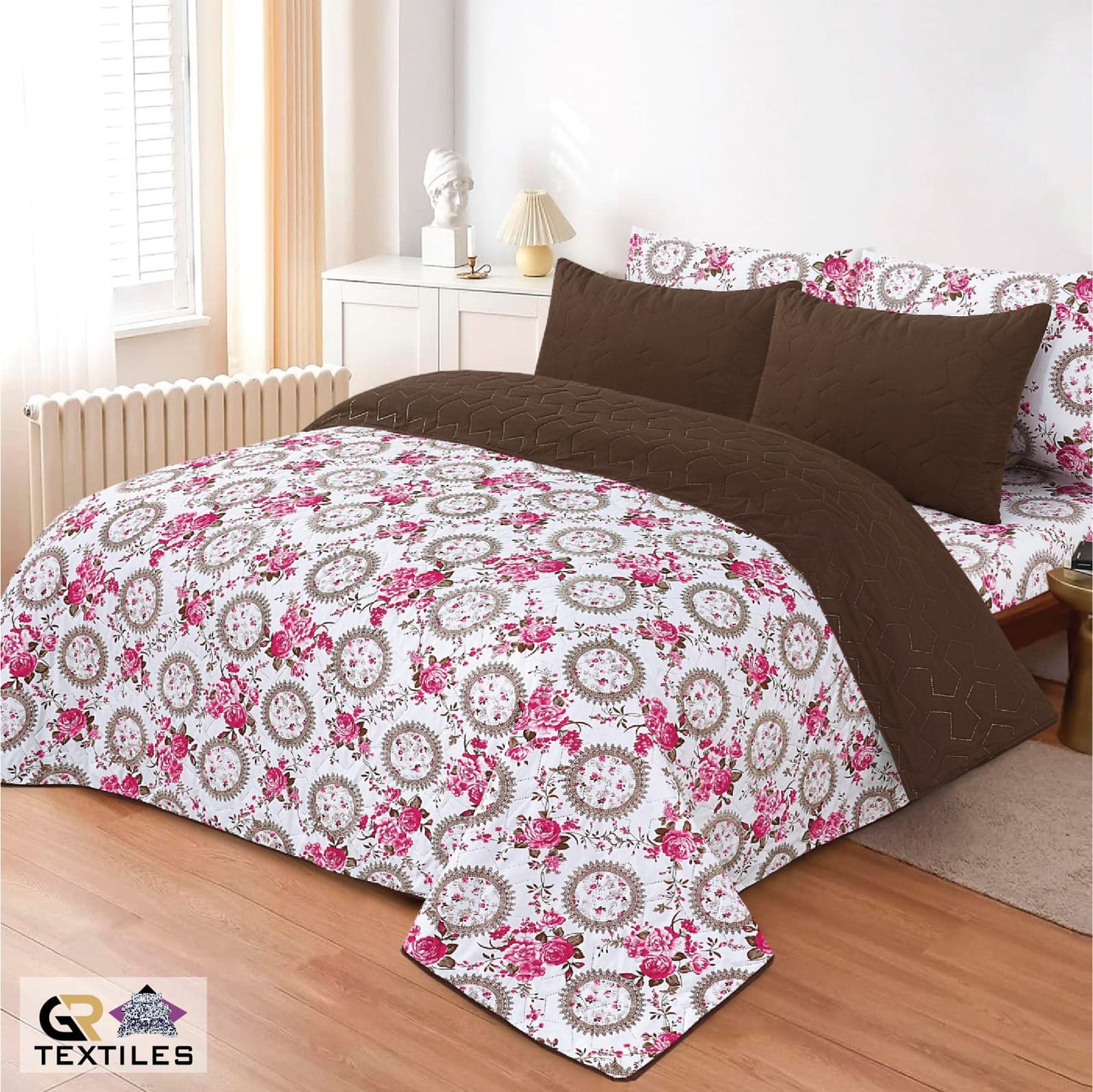 6PC Bed Sheet Set D-007