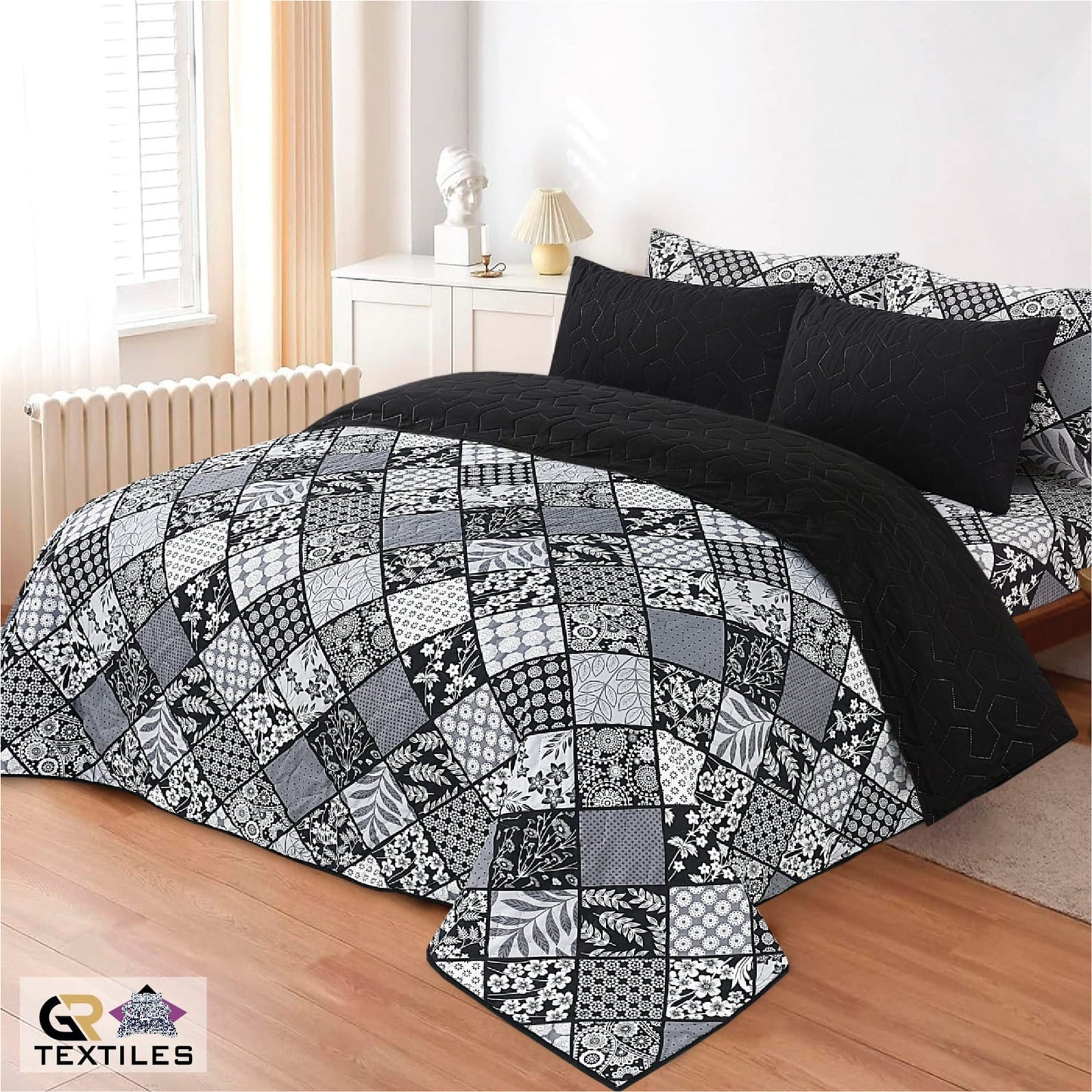 6PC Bed Sheet Set D-006