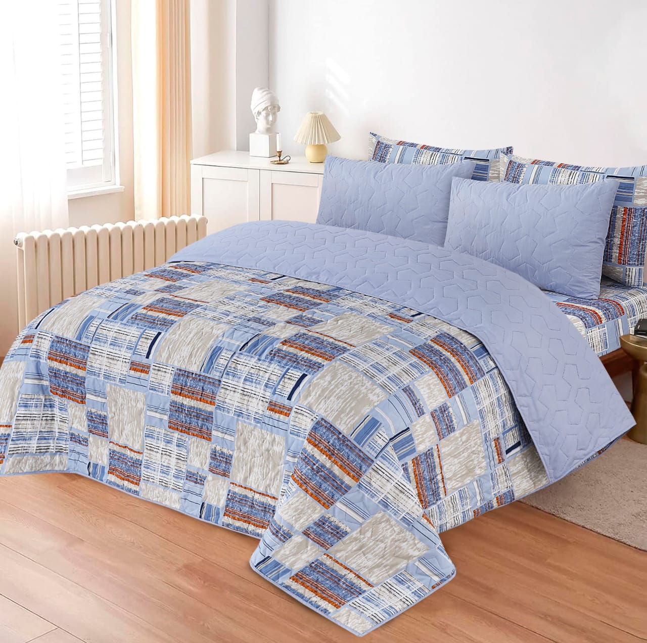 6PC Bed Sheet Set D-010