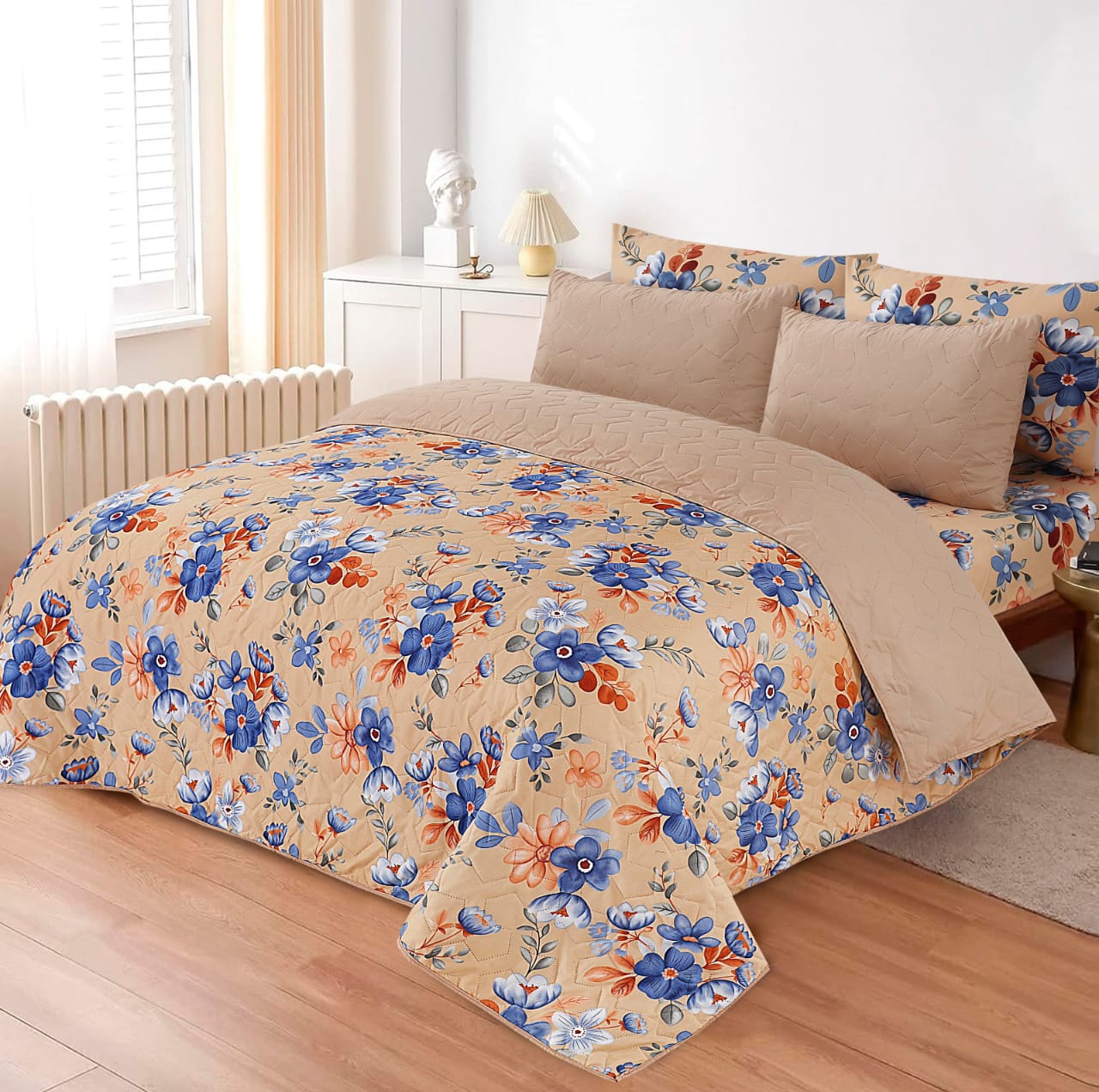 6PC Bed Sheet Set D-008