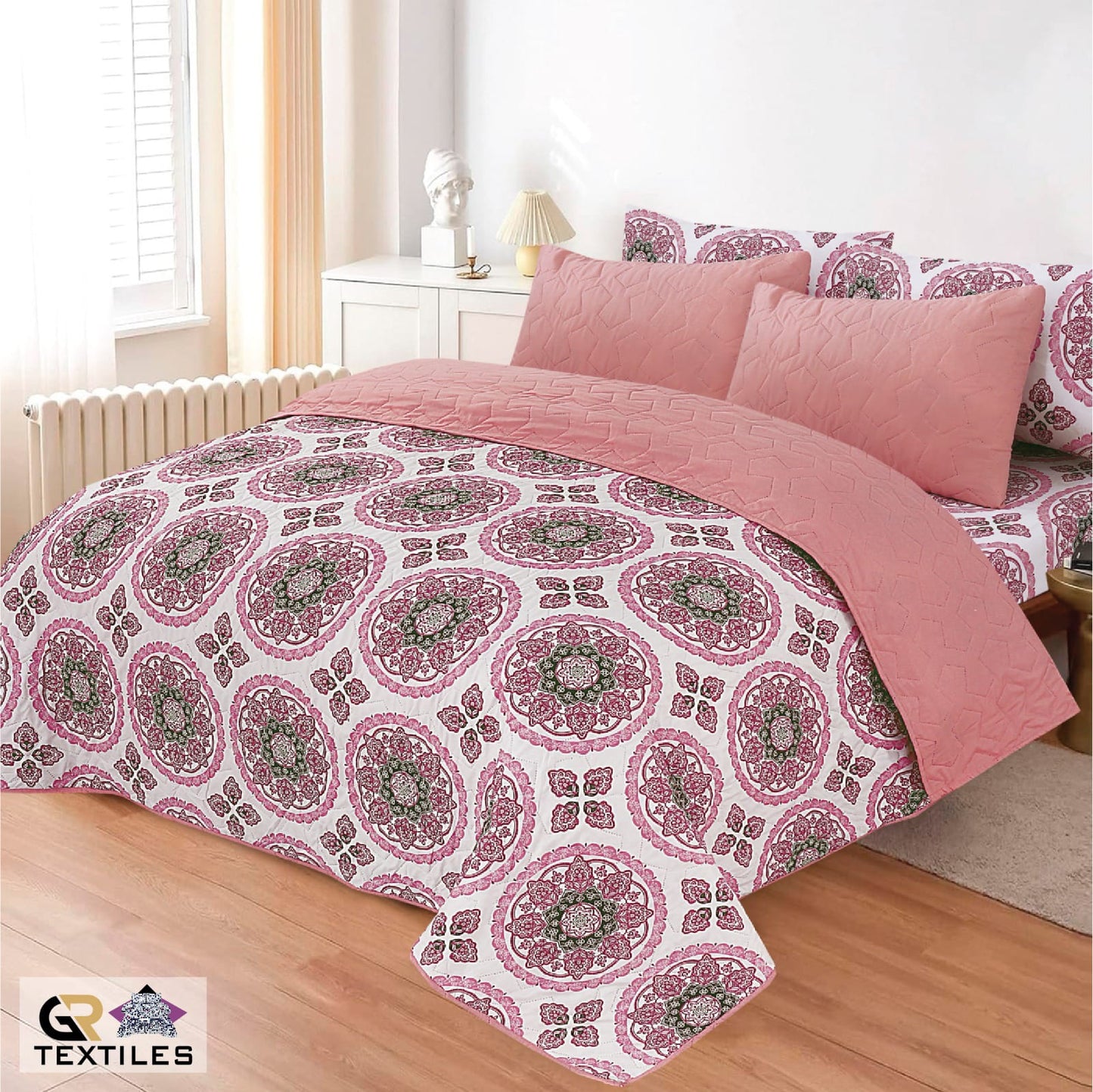 6PC Bed Sheet Set D-009