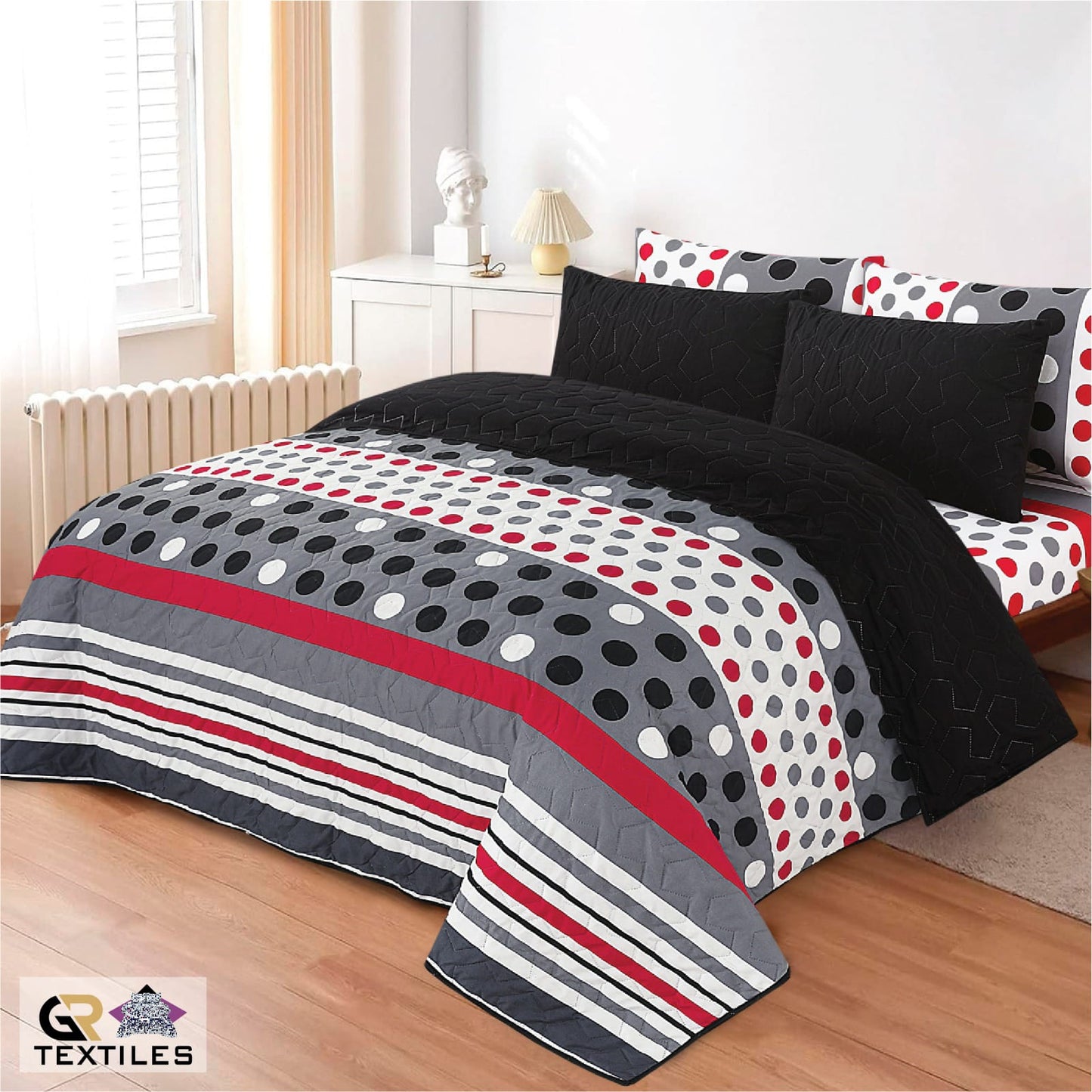 6PC Bed Sheet Set D-012
