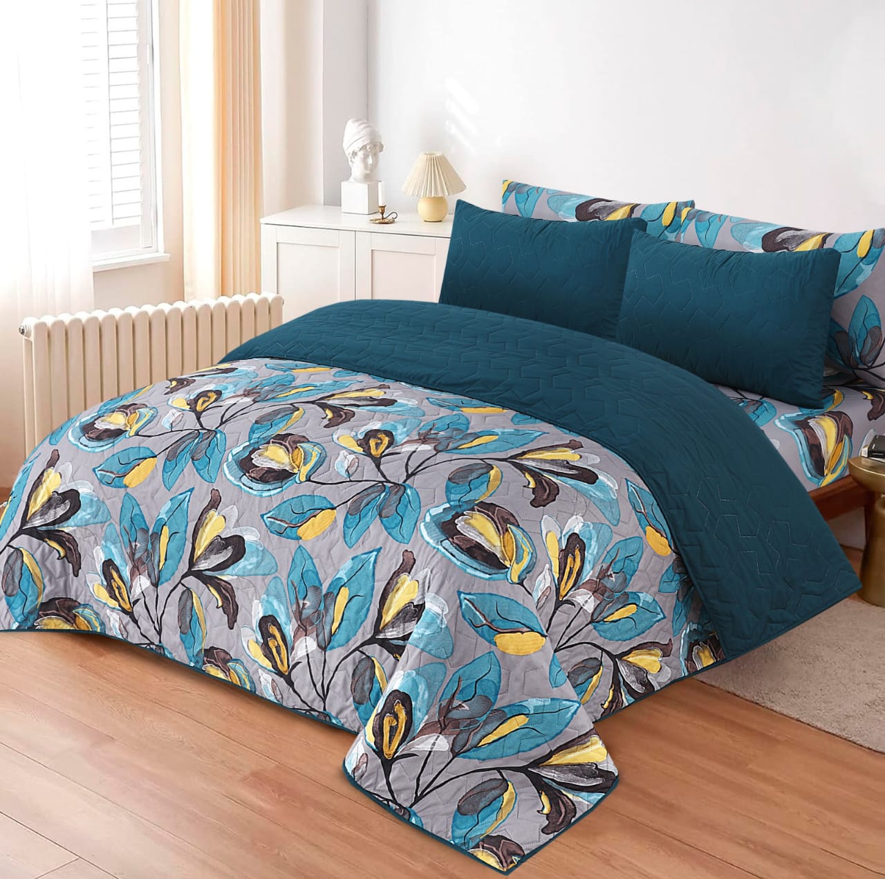 6PC Bed Sheet Set D-013