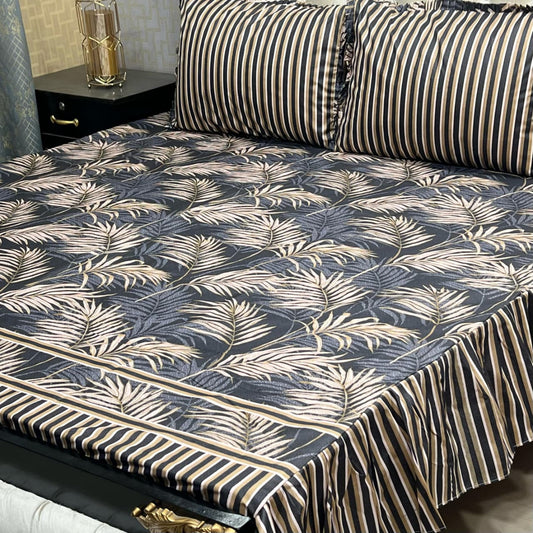 Crystal Cotton Bedsheet D-071