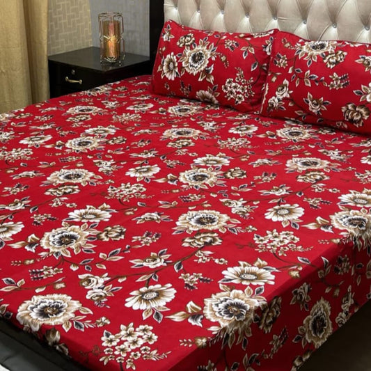 Crystal Cotton Bedsheet D-031